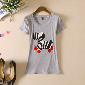 Lovely Womens T-shirts Clothing Affixed Cloth..